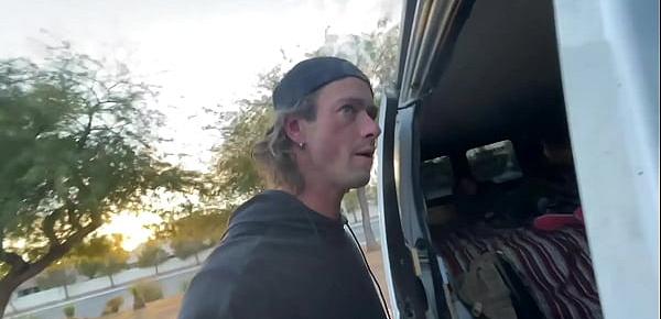 Sex in the van at a public park